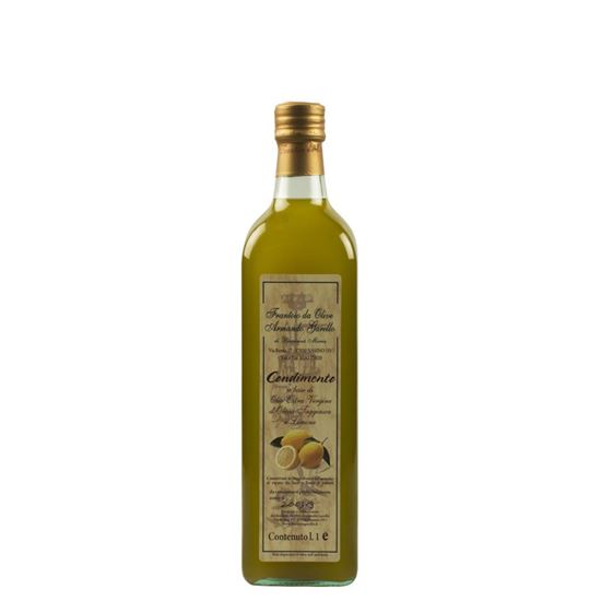 Picture of Extra Virgin Olive Oil Taggiasca flavored with Lemon