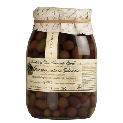 Picture of Pickled Olives variety Taggiasca